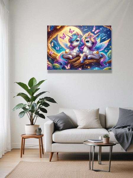 Изображение товара Пазл РЫЖИЙ КОТ Лунные единороги / УК260-1992 (260эл)