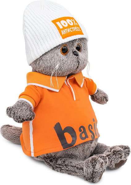 Изображение товара Мягкая игрушка Budi Basa Басик в поло и шапке / Ks25-286