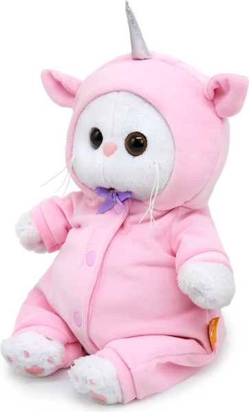 Изображение товара Мягкая игрушка Budi Basa Кошечка Ли-Ли Baby в комбинезоне Единорог / LB-145