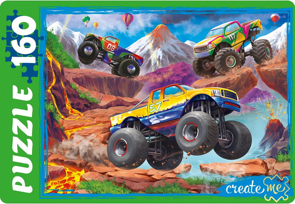 Изображение товара Пазл РЫЖИЙ КОТ Крутой вираж / УК160-4979 (160эл)