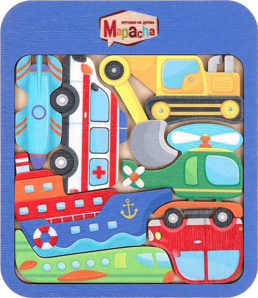 Изображение товара Развивающая игра Mapacha Головоломка Транспорт / 962509