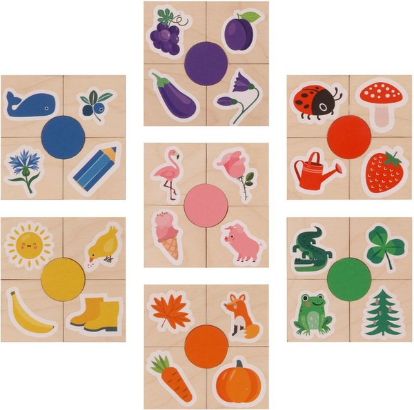 Изображение товара Развивающая игра Mapacha Подбери цвета / 962520