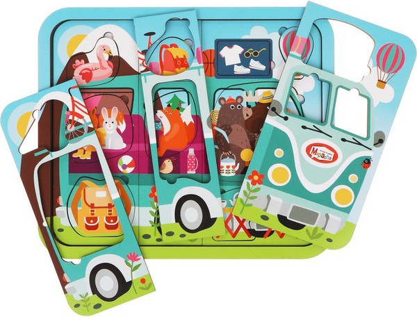 Изображение товара Развивающая игра Mapacha Путешествие на автобусе / 962217