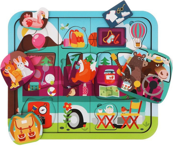 Изображение товара Развивающая игра Mapacha Путешествие на автобусе / 962217