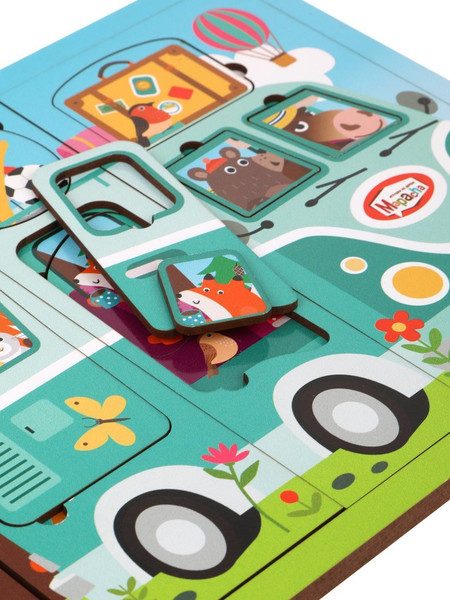 Изображение товара Развивающая игра Mapacha Путешествие на автобусе / 962217