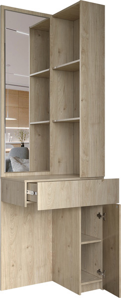 Изображение товара Угловое окончание для шкафа Евва Лайн 02L ЛН-TU.450.02L (гикори кингстон)