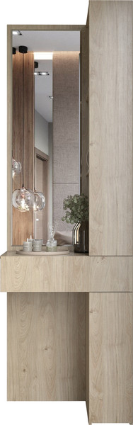 Изображение товара Угловое окончание для шкафа Евва Лайн 02L ЛН-TU.450.02L (гикори кингстон)