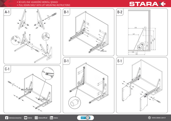 Изображение товара Корзина-сушка выдвижная Starax S-5182-C (хром)