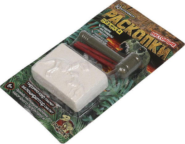 Изображение товара Набор для опытов IQ Эксперимент Набор раскопки 2 скелета динозавров / 1901K092-4-RU