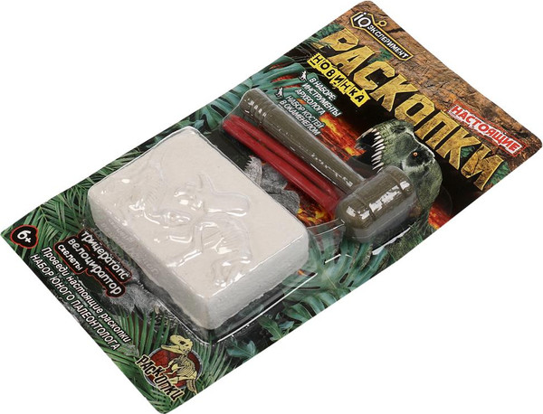 Изображение товара Набор для опытов IQ Эксперимент Набор раскопки 2 скелета динозавров / 1901K092-2-RU