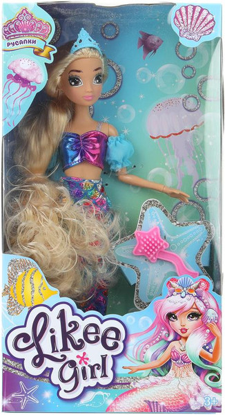Изображение товара Кукла с аксессуарами Likee Girl LG-D29-097687-2-RU