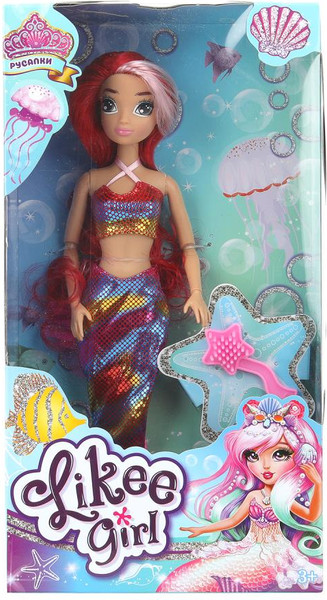 Изображение товара Кукла с аксессуарами Likee Girl LG-D29-097687-1-RU