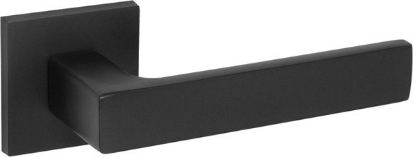 Изображение товара Ручка дверная Fuaro K.TRG52.TETRAGON BL-24 (черный квадрат)