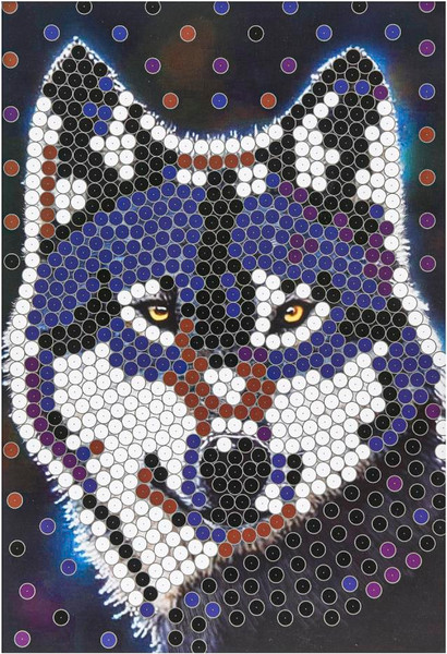 Изображение товара Набор для творчества MultiArt Волк / SEQPIC-WOLF-110705