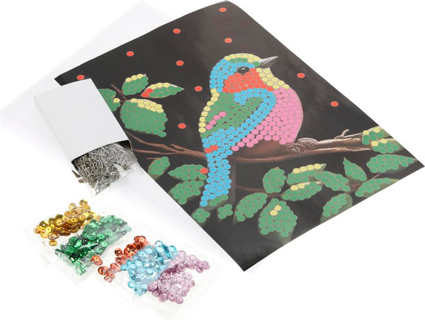 Изображение товара Набор для творчества MultiArt Птичка / SEQPIC-BIRD-110696