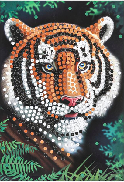 Изображение товара Набор для творчества MultiArt Тигр / SEQPIC-TIGER-110694