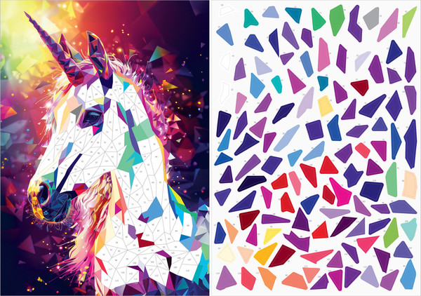 Изображение товара Набор для творчества Три совы Аппликация наклейками. Волшебный мир / АПн_64300