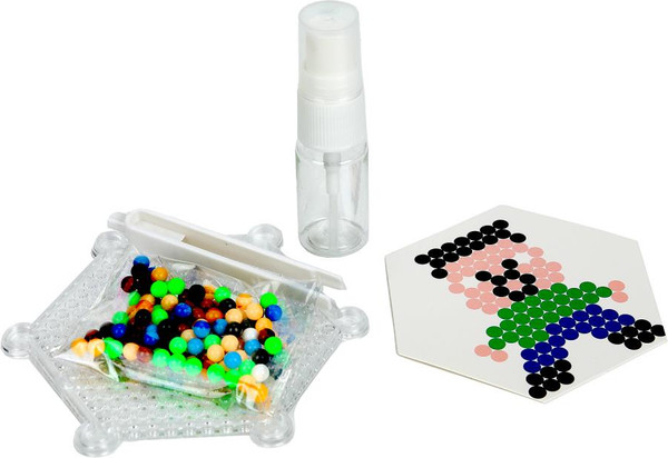 Изображение товара Развивающая игра MultiArt Аквамозаика 100 бусин мир пикселей / AB-120533