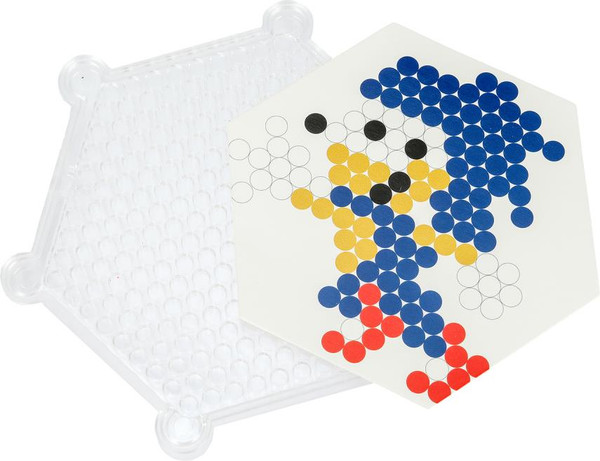 Изображение товара Развивающая игра MultiArt Аквамозаика 100 бусин Соник / AB-120536