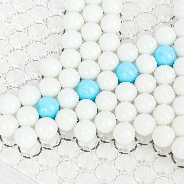 Изображение товара Развивающая игра MultiArt Аквамозаика 200 бусин Самолет и машина / AB-120537