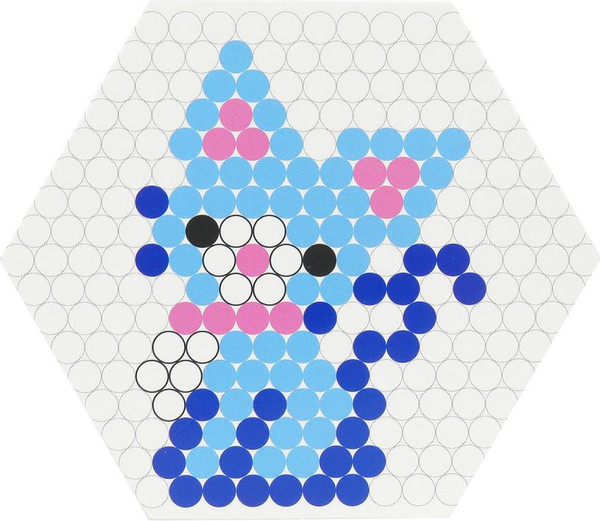 Изображение товара Развивающая игра MultiArt Аквамозаика на блистере кошка / AQUABLIST-124275