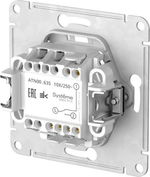 Изображение товара Выключатель Systeme (Schneider) Electric AtlasDesign ATN000163S