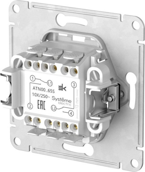 Изображение товара Выключатель Systeme (Schneider) Electric AtlasDesign ATN000165S