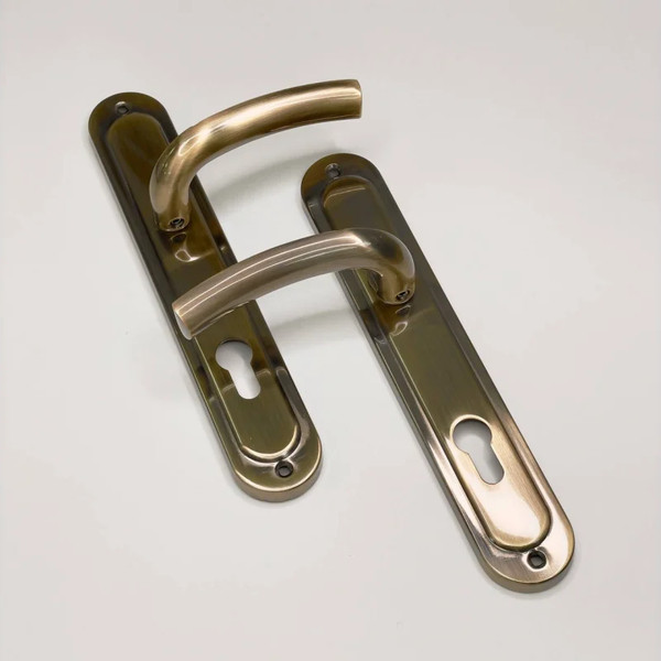 Изображение товара Ручка дверная Vettore 85.326 AL AB (алюминий/бронза)