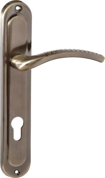 Изображение товара Ручка дверная Vettore 85.326 AL AB (алюминий/бронза)