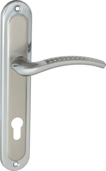 Изображение товара Ручка дверная Vettore 85.326 AL SN/CP (сатин/хром)