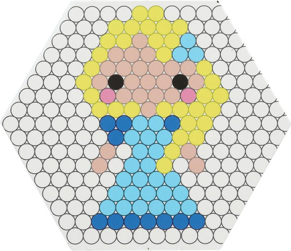 Изображение товара Развивающая игра MultiArt Аквамозаика на блистере снежная принцесса / AQUABLIST-124276