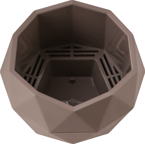 Изображение товара Кашпо La Decoro Топаз КШ-9801 (мокачино)