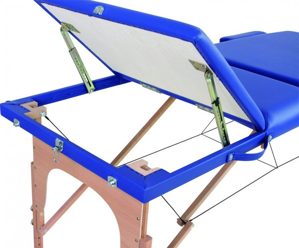 Изображение товара Массажный стол Элеганс МД - 321А (синий)