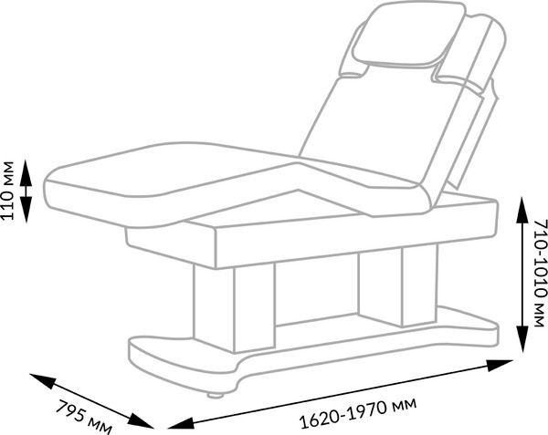 Изображение товара Косметологическое кресло Элеганс МД-308