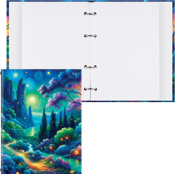 Изображение товара Тетрадь BG Волшебная ночь / ТТ5к120_лг 62922 (120л)