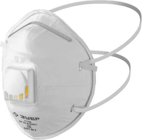 Изображение товара Защитная маска Зубр FFP1 ФКН-80 / 11155 (с клапаном)
