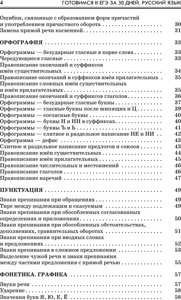 Изображение товара Учебное пособие АСТ Готовимся к ЕГЭ за 30 дней. Русский язык, мягкая обложка (Текучева Ирина, Степанова Людмила)