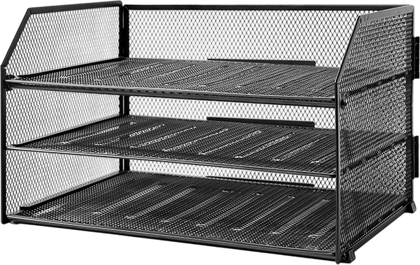 Изображение товара Лоток для бумаг Deli PB115 (черный)