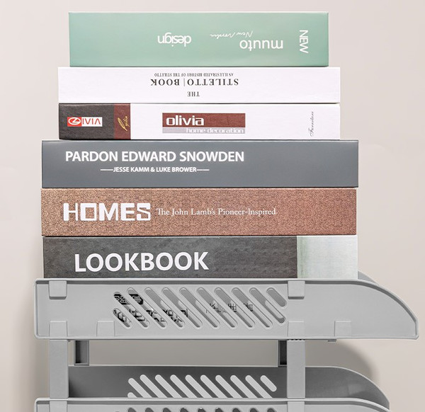 Изображение товара Лоток для бумаг Deli 9213 (серый)