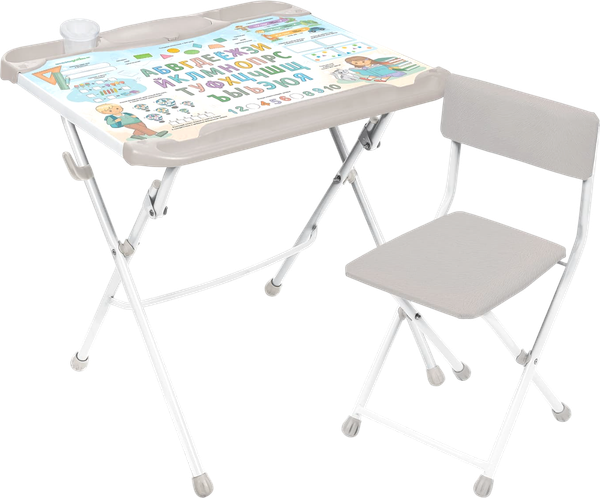 Изображение товара Комплект мебели с детским столом Ника Умница КНД4/5