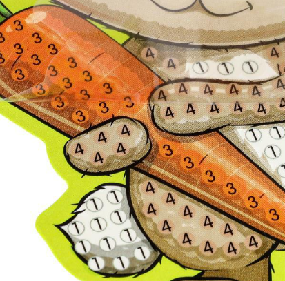 Изображение товара Набор алмазной вышивки MultiArt Большие глаза / AMF-113897