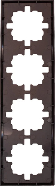 Изображение товара Рамка для выключателей и розеток Lezard Zima 704-7300-149 (шоколад)