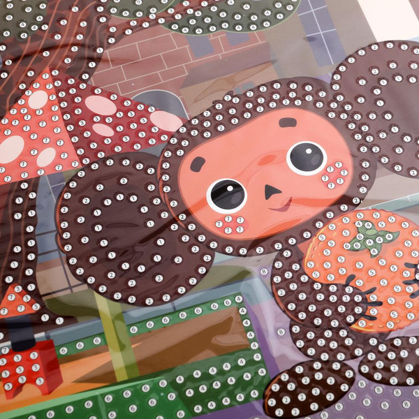 Изображение товара Набор алмазной вышивки MultiArt Чебурашка / AM20X20-102087