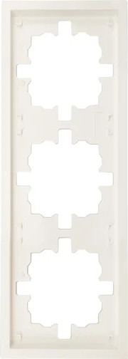 Изображение товара Рамка для выключателей и розеток Lezard Zima 704-9000-148 (слоновая кость)