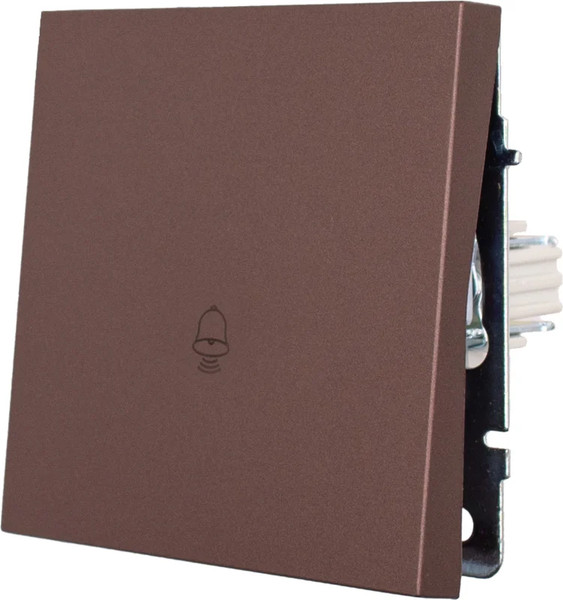 Изображение товара Кнопка звонка Lezard Zima 704-7388-103QC (шоколад)