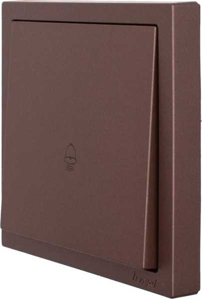 Изображение товара Кнопка звонка Lezard Zima 704-7388-103QC (шоколад)