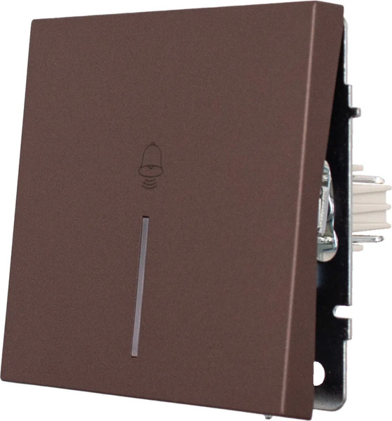 Изображение товара Кнопка звонка Lezard Zima 704-7388-108QC (шоколад)