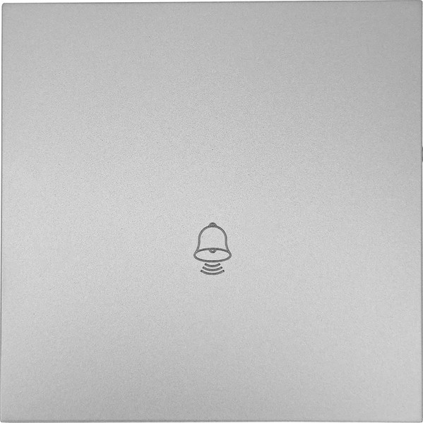 Изображение товара Кнопка звонка Lezard Zima 704-7488-103QC (серый матовый)