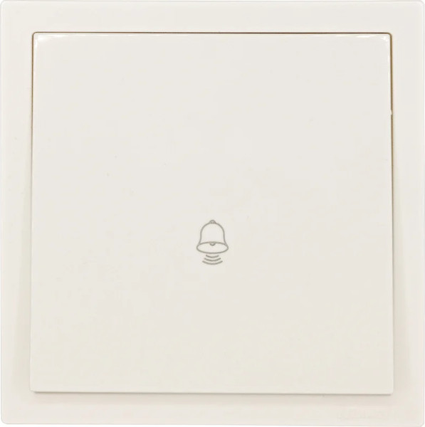 Изображение товара Кнопка звонка Lezard Zima 704-9088-103QC (слоновая кость)