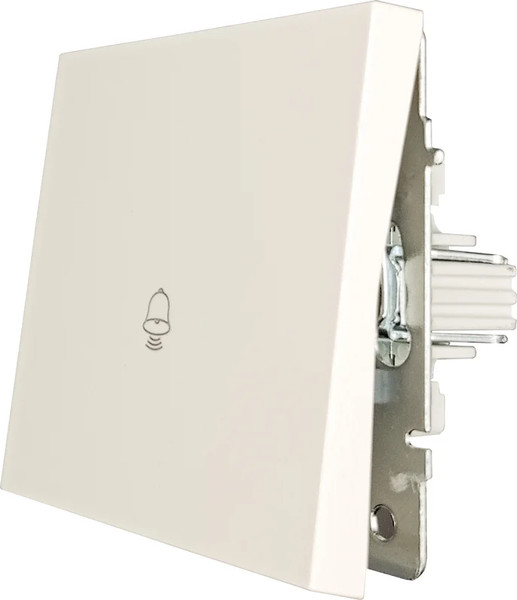 Изображение товара Кнопка звонка Lezard Zima 704-9088-103QC (слоновая кость)